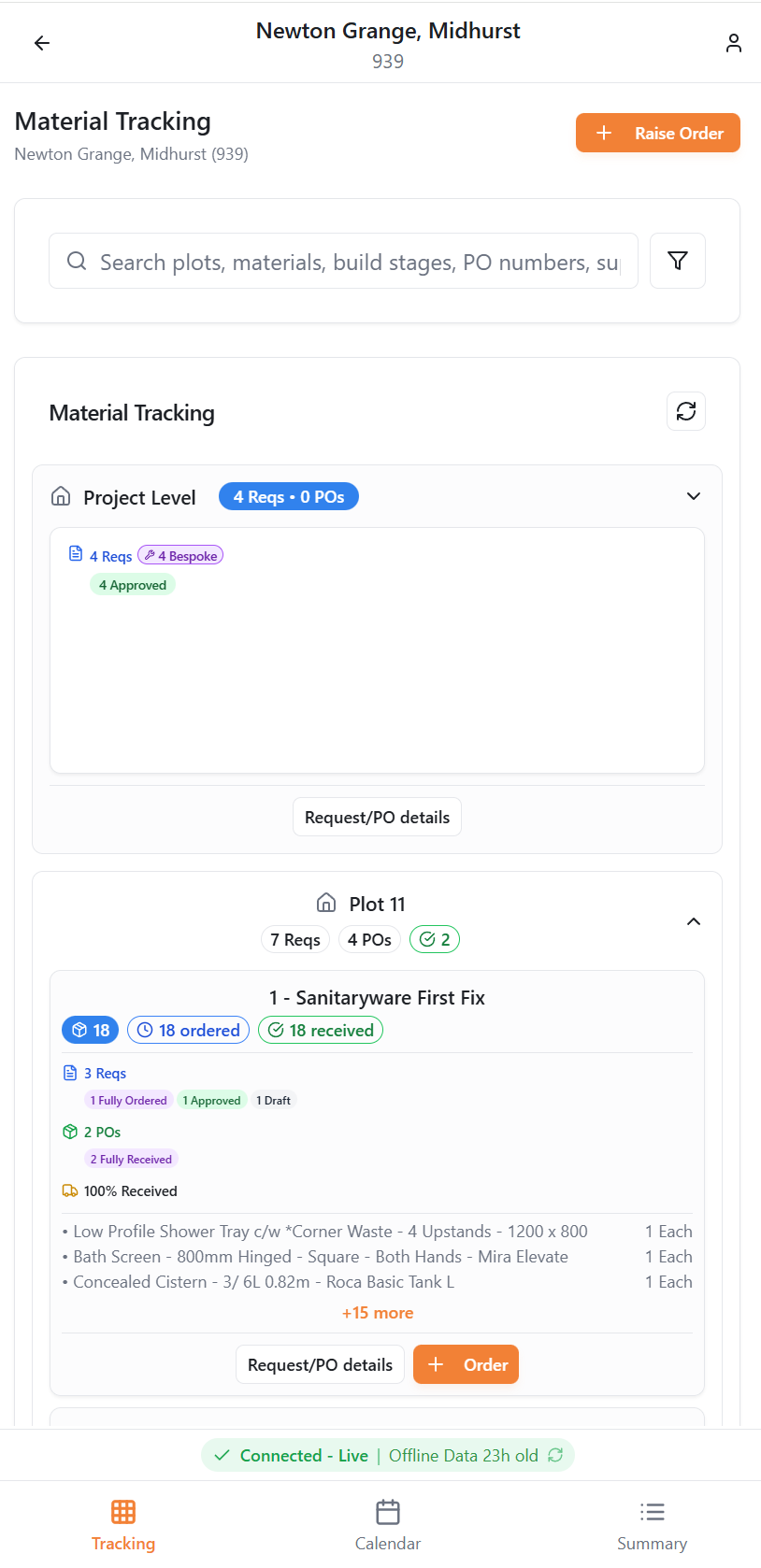 Whozair - Construction Project Management App | iOS & Android | UK